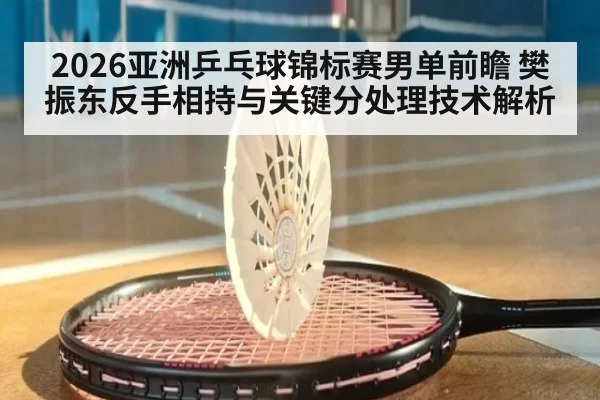 2026亚洲乒乓球锦标赛男单前瞻 樊振东反手相持与关键分处理技术解析（jiuyou game）
